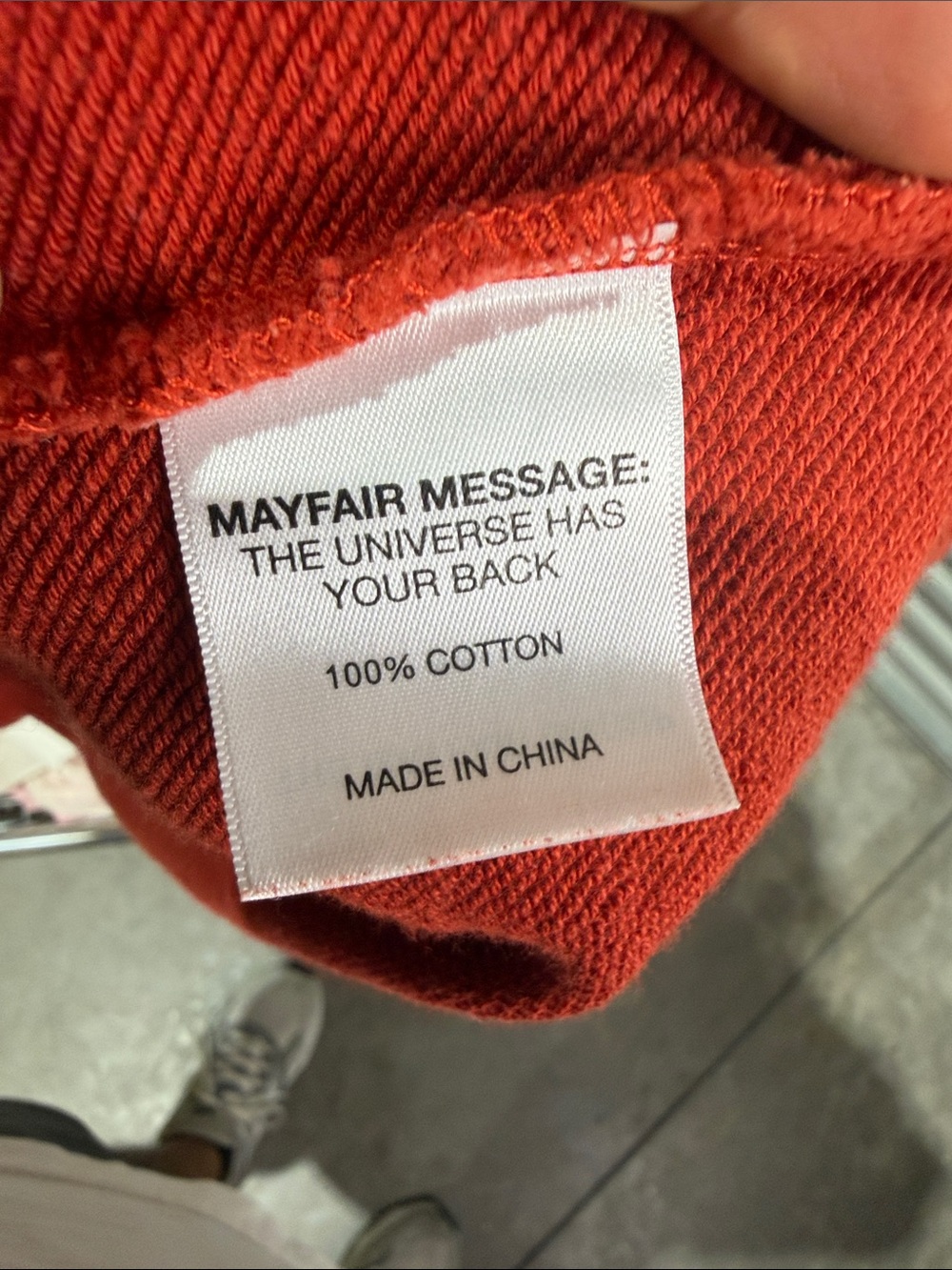 The Mayfair Group Crewneck Sweatshirt S/M - Picture 5 of 9